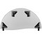 Flash Furniture Half Round 24 W, 47.5 L, 25 H, Chrome, Laminate, Particleboard, Steel, Wood Grain XU-A48-HCIRC-OAK-T-P-CAS-GG - alternate 6
